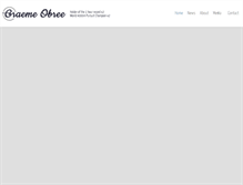 Tablet Screenshot of obree.com